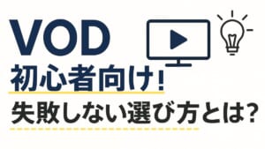 VOD 初心者